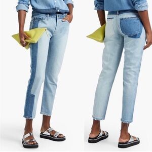 Frame Le Garcon Mid-Rise Straight Fit Jeans